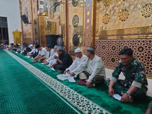 Polsek Wotu, TNI dan Macoa Bawalipu Zikir Bersama Peringati Hari Jadi Luwu