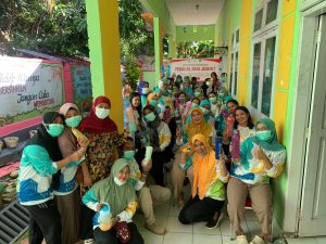 Puskesmas Burau Sehari Tanpa Beras Dukung Peduliki Saya Jagaki