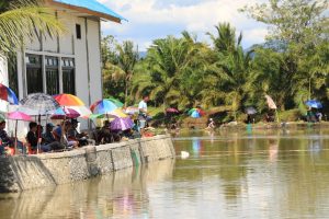 Bupati Budiman Ramaikan Lomba Mancing Sahabat Desa Cup I