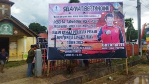 Anggota DPRD Luwu Timur Ober Datte Buka Turnamen Voli Sambut Paskah se-Towuti di Langke Raya