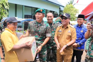 Pangdam Mayjen TNI Totok Imam Santoso Terima Kasih ke Bupati Luwu Timur