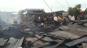 Pedagang: Damkar Luwu Timur Datang, Pasar Mahalona Padam