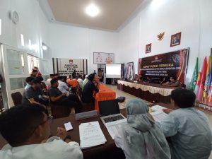 Disaksikan Kesbangpol Luwu Timur, DPS Pemilu 2024 Ditetapkan 219.358 Pemilih