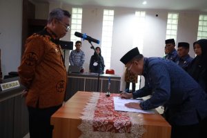 Bupati Luwu Timur Lantik Sembilan Pejabat Inspektorat