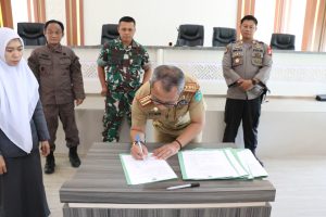 Teken Pakta Integritas dengan Dinas Perdagangan Luwu Timur, Pengelola SPBU Jangan Nakal