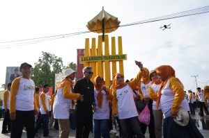 Bupati Budiman Reuni Akbar Bareng SMA Wotu dan IKA SMPN Mangkutana