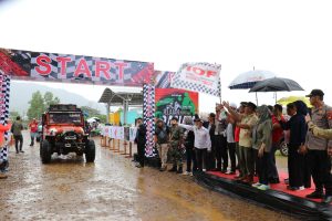 Off Road Jelajah 3 Danau Meriahkan HUT ke-20 Luwu Timur
