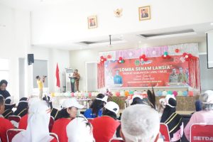 Dinkes Luwu Timur Gelar Lomba Senam Lansia
