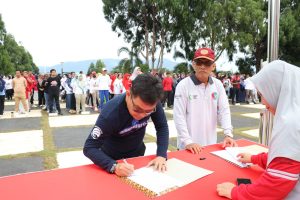 ASN Luwu Timur Tandatangani Pakta Integritas Netralitas Pemilu 2024