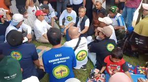 Bupati Luwu Timur Budiman Temui KWAS Unjuk Rasa Tolak Nama Baru Bandara Sorowako