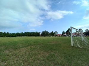 Dukung Kemajuan Olahraga Luwu Timur, PT CLM Bangun Lapangan Sepak Bola di Ibukota Kabupaten