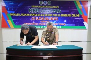 MoU Pemkab Luwu Timur dan PN Malili, Bupati Budiman Sanjung Aplikasi I-Lagaligo