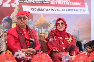 Bupati Luwu Timur Budiman Digelari Pua To Sangka Awana dari Macoa