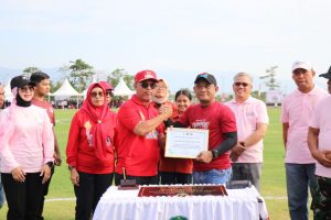 Bupati Budiman Resmikan Stadion Andi Hasan Opu To Hatta di Haornas ke-40