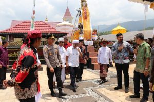 Bupati dan Wabup Kompak Hadir Peresmian Taman Bhinneka Tunggal Ika Polres Luwu Timur