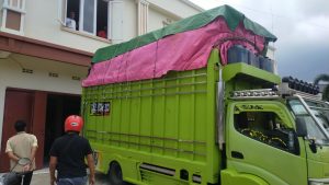 3.240 Bilik Suara Tiba di Gudang Logistik KPU Luwu Timur