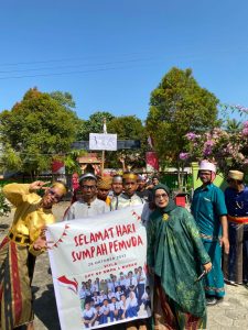 Siswa SMPN 1 Burau Gelar Karnaval dan Bakti Sosial Sambut Hari Sumpah Pemuda