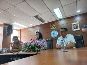 Diskominfo, DPRD dan Jurnalis Luwu Timur Temui Ketua Dewan Pers