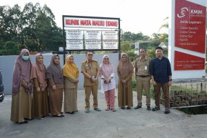 Tim Verlap Dinas Kesehatan Luwu Timur Tinjau Klinik Mata Malili