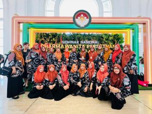 Ketua Dharma Wanita Persatuan Luwu Timur Seminar Nasional di Jakarta