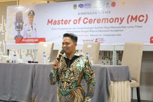 Kabag Komunikasi dan Protokol Pimpinan Rupidin:   MC Wajib Tahu Protokoleran