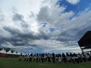 Pelajar Ramaikan HJL ke-756 dan HPRL ke-78 di Luwu Timur