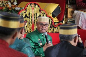 Momen Bupati Luwu Timur Silaturahmi di Istana Datu Luwu Jelang HJL dan HPRL ke-78