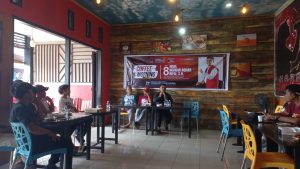 Ngopi Bareng di Punggawa, Muh Ikhwan Aqhar Rifai Mau Bikin Rumah Singgah di Makassar