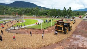 Taman BBG Dilengkapi Truk Triple Seven Vale, Bupati Budiman: Mari Jaga Taman Ini