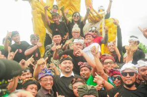 Anggota DPRD Luwu Timur Pawai Ogoh-ogoh Sambut Hari Raya Nyepi