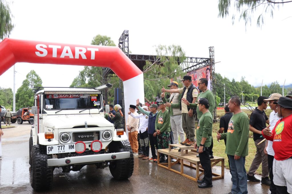 Jelajah 3 Danau, Bupati Budiman Ajak Peserta Kepingan Surga di Luwu Timur