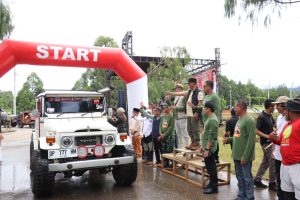Jelajah 3 Danau, Bupati Budiman Ajak Peserta Kepingan Surga di Luwu Timur