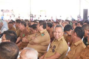 Mentan Kunker di Sulsel, Bupati Luwu Timur Peringati Distributor Pupuk