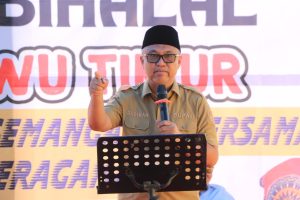 Halal Bihalal, Budiman Ajak Pengurus KKBS Berkontribusi Bangun Luwu Timur