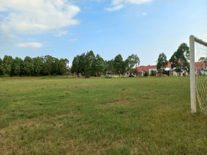 Warga Senang, Lapangan Bola Dibangun PT CLM Sudah Bisa Dimanfaatkan