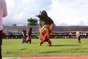 Reog Ponorogo Tampil di Roadshow Kebudayaan Kecamatan Kalaena