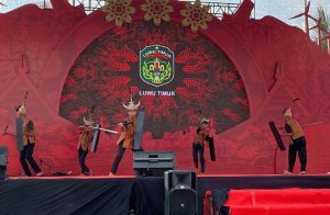 Dinas Pendidikan Luwu Timur Utus Pelajar Ramaikan Sulsel Menari di CPI Lego-lego Makassar