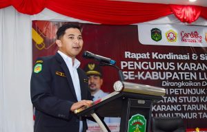 Ketua Karang Taruna Luwu Timur Lapor ke Bupati Budiman: Kami Telah Laksanakan Program Sosial di Masyarakat
