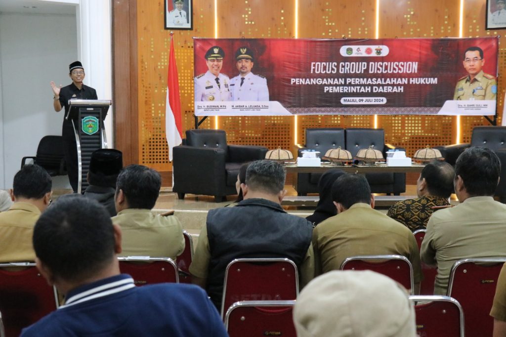 Bagian Hukum Luwu Timur FGD Penanganan Permasalahan Hukum, Narsum Guru Besar Unhas