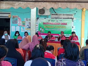 Rembuk Stunting, Desa Manunggal Fokus Pencegahan dan Penanganan