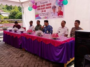 Harapan Camat Tomoni Timur di HUT ke-46 Desa Alam Buana