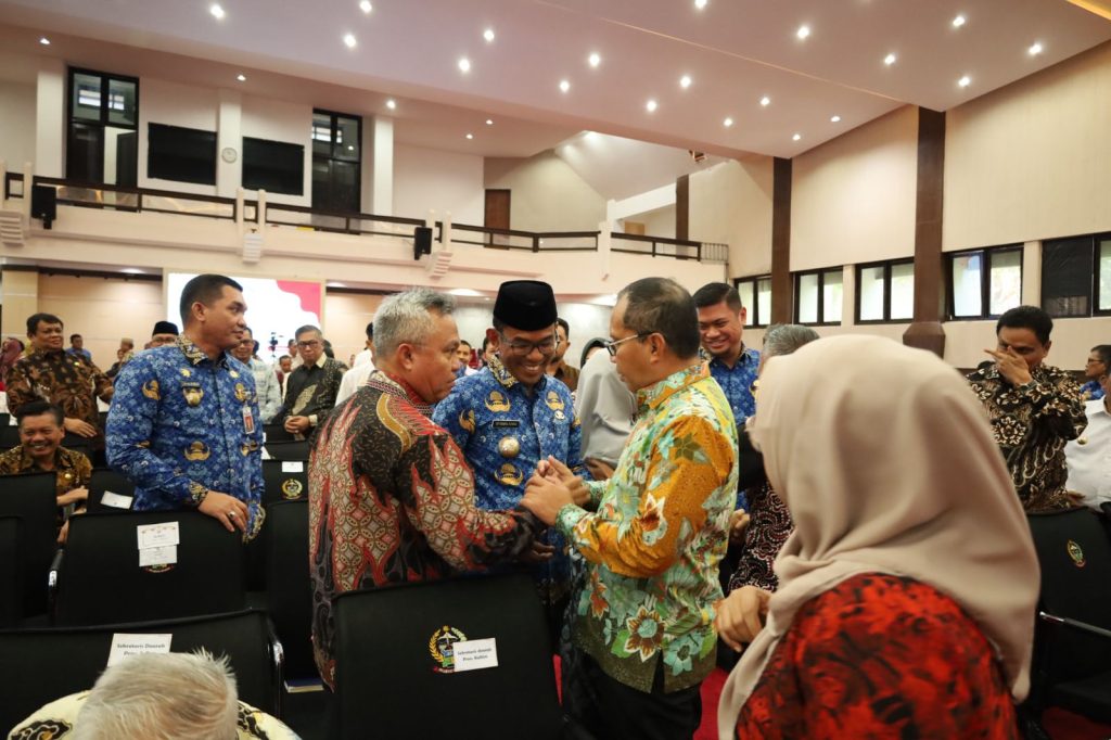 Rakor APIP, Bupati Budiman Dukung Komitmen Pemberantasan Korupsi KPK RI