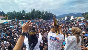 Pendukung Penuhi Lapangan Merdeka Lokasi Deklarasi Daftar ke KPU, IBAS-Puspa: Ini Pertanda Baik