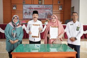 Asisten I Rakor Stunting Forum Komunikasi Perubahan Perilaku Lintas Agama