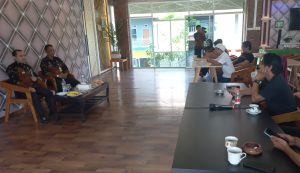 FOTO: Pjs Bupati Luwu Timur Jayadi Nas Silaturahmi Bareng Wartawan