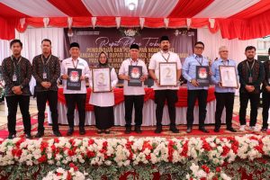 Sekda Hadir Undian Nomor Urut Cabup dan Cawabup Luwu Timur