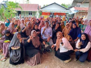 Suka Program 3 Kartu Sakti IBAS-Puspa, Emak-emak Wonorejo Timur Akhirnya Dukung Pasangan Romantis