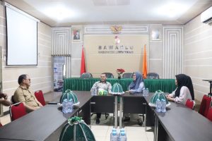 Bahas Pilkada dan HUT Sulsel, Jayadi Nas Datangi Bawaslu Luwu Timur