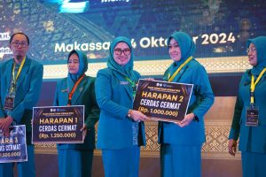 TP PKK Luwu Timur Borong 3 Penghargaan Peringatan HKG PKK Sulsel