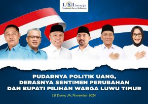 Versi LSI Denny Ja: 4 Alasan Petahana Kalah dari IBAS-Puspa pada Pilkada Luwu Timur